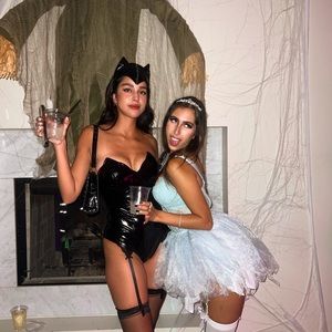 Victoria Secret Light Blue Lace Corset